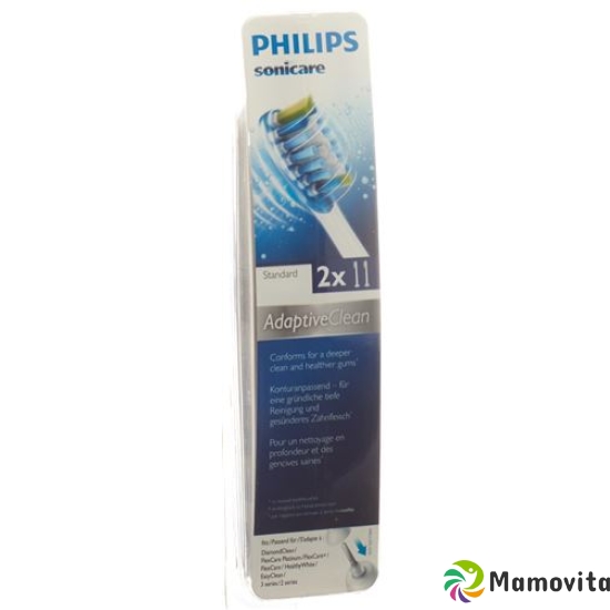 Philips Sonicare replacement brush heads Adaptive Clean HX9042 / 07 2 pcs buy online