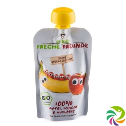 Naughty friends Quetschmus Apple Banana & Raspberry Battalion 100 g