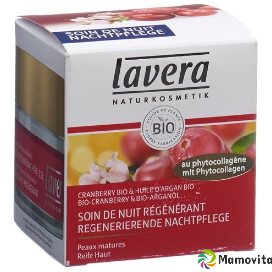 Lavera Regenerating Night Cream 50ml cranberry buy online