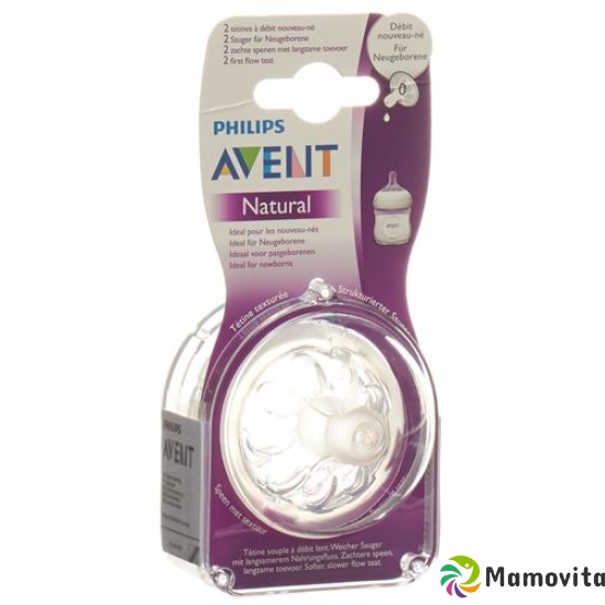 Avent Philips Naturnah sucker for newborns 2 pcs buy online