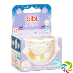 bibi soother Happiness Densil 6-16 Glow in the Dark SV-A