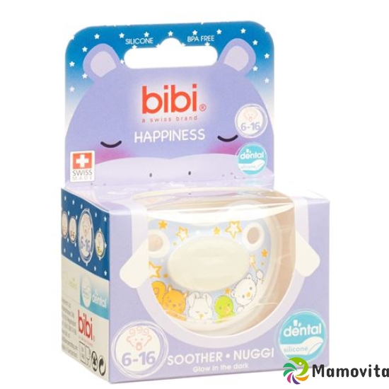 bibi soother Happiness Densil 6-16 Glow in the Dark SV-A buy online