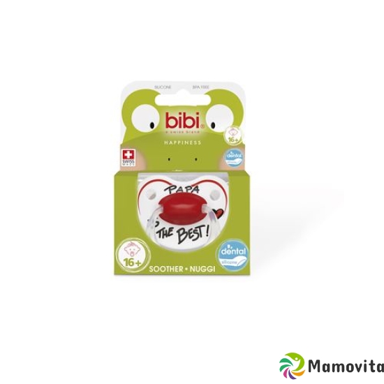 bibi soother Happiness Densil 16+ ring Papa SV-A buy online