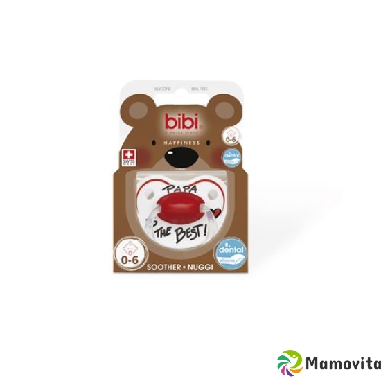 bibi soother Happiness Densil 0-6 ring Papa SV-A buy online