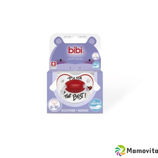 bibi soother Happiness Densil 6-16 ring Papa SV-A buy online