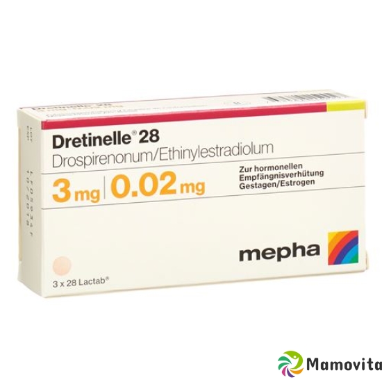 Dretinelle 28 Lactab 3 x 28 pcs buy online