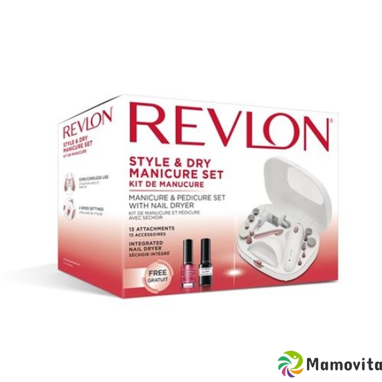 Revlon Style & Dry Manicure - Pedicure Set RVSP3529E buy online