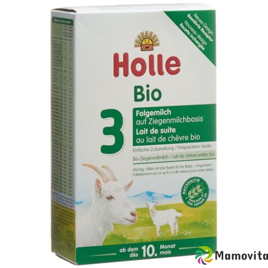 Holle Folgemilch 3 auf Ziegenmilchbasis Bio 400 g buy online