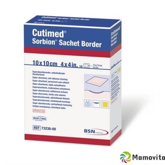 Cutimed Sorbion Sachet Border 25x15cm 25 pcs buy online