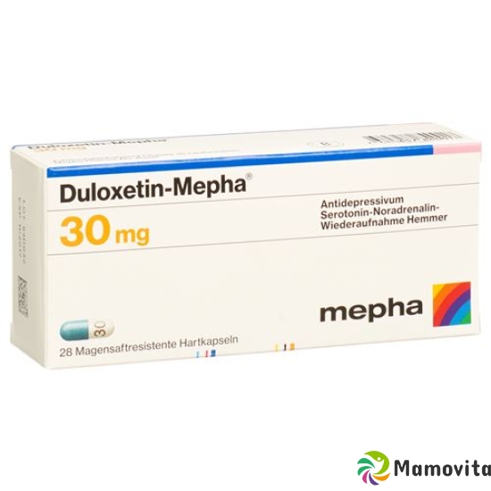 Duloxetine Mepha Kaps 30 mg 28 pcs buy online