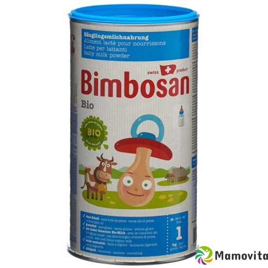 Bimbosan Organic Baby milk without palm oil can 400 g buy online