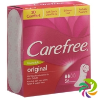 Carefree Plus Original Fresh 56 pieces