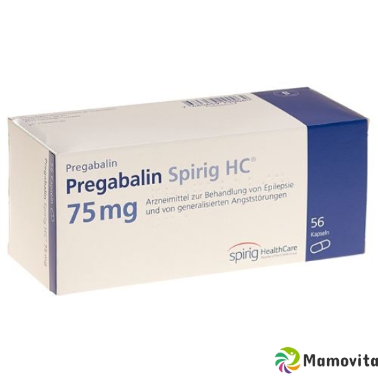 Pregabalin Spirig HC Kaps 75 mg 56 pcs buy online