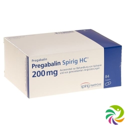 Pregabalin Spirig HC Kaps 200 mg 84 pcs