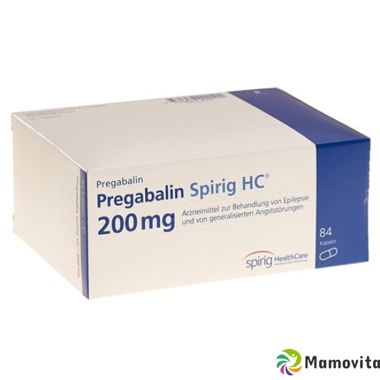 Pregabalin Spirig HC Kaps 200 mg 84 pcs buy online