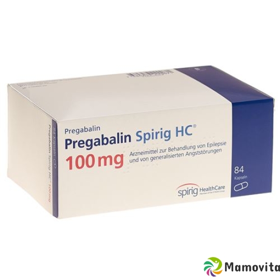 Pregabalin Spirig HC Kaps 100 mg 84 pcs buy online