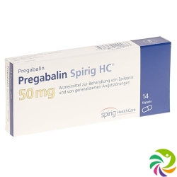 Pregabalin Spirig HC Kaps 50 mg 14 pcs