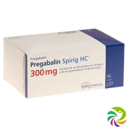 Pregabalin Spirig HC Kaps 300 mg 168 pcs