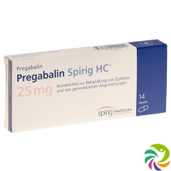 Pregabalin Spirig HC Kaps 25 mg 56 pcs