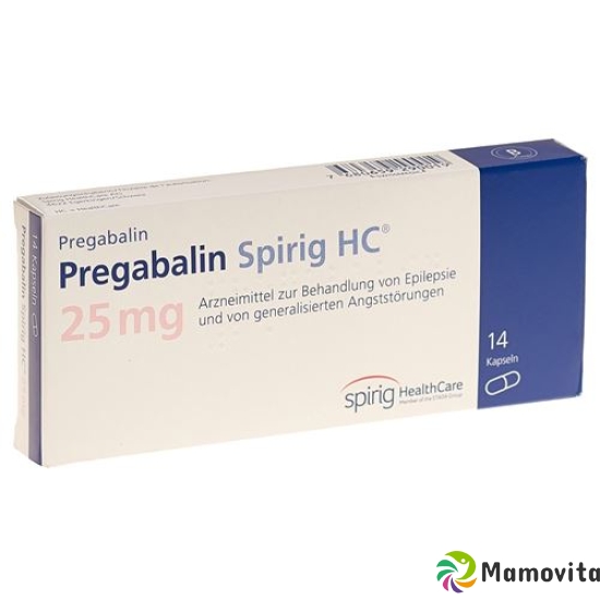 Pregabalin Spirig HC Kaps 25 mg 56 pcs buy online