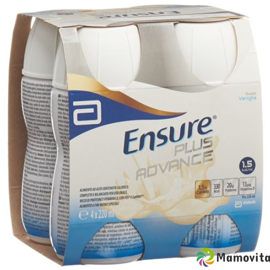 Ensure Plus Advance vanilla 24 x 220 ml buy online