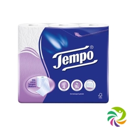 Tempo toilet paper white 4lagig 120 sheets 9 pcs