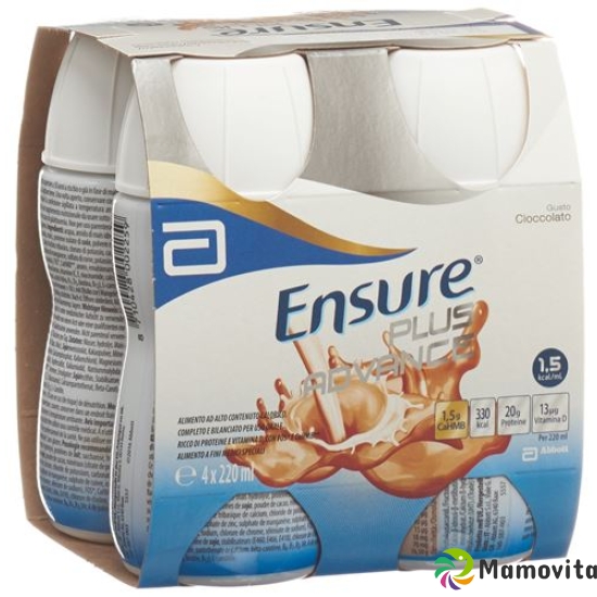 Ensure Plus Advance chocolate 24 x 220 ml buy online