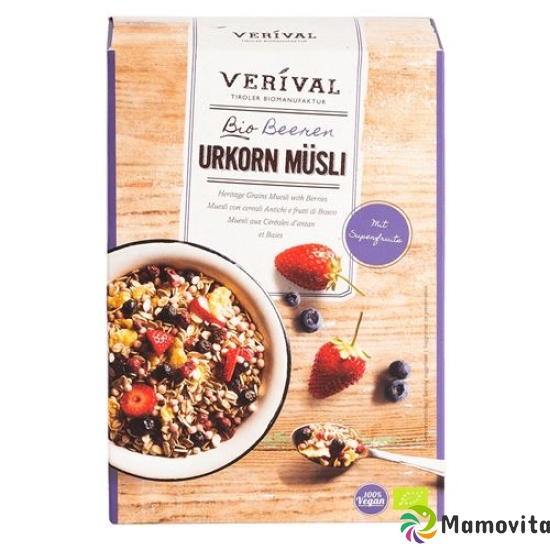 Verival Organic berries Urkorn muesli 325 g buy online