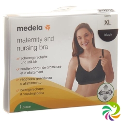 Medela Maternity and Nursing Bra XL Black