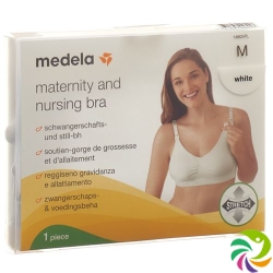 Medela Maternity and Nursing Bra M White