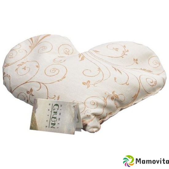 Sky green grape seed cushion 30x26cm heart baroque buy online