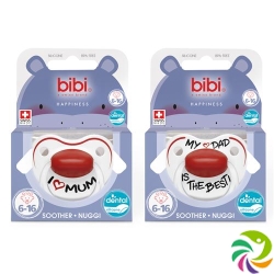 Bibi Nuggi Dental Happiness 6-16 Ring Mum/Dad