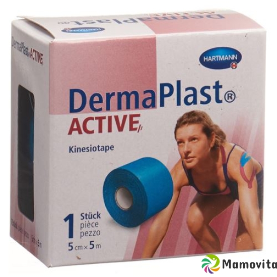 Dermaplast Active Kinesiotape 5cm x 5m Blau buy online