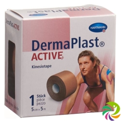 Dermaplast Active Kinesiotape 5cmx5m Skin colour