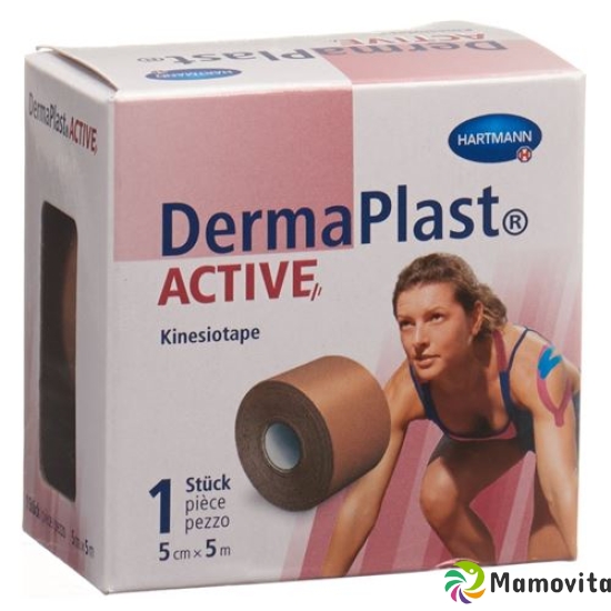 Dermaplast Active Kinesiotape 5cmx5m Skin colour buy online