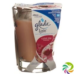 Glade By Brise Premium-Duftkerze I Love You 224g