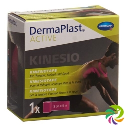 Dermaplast Active Kinesiotape 5cmx5m Pink