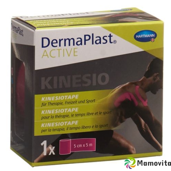 Dermaplast Active Kinesiotape 5cmx5m Pink buy online