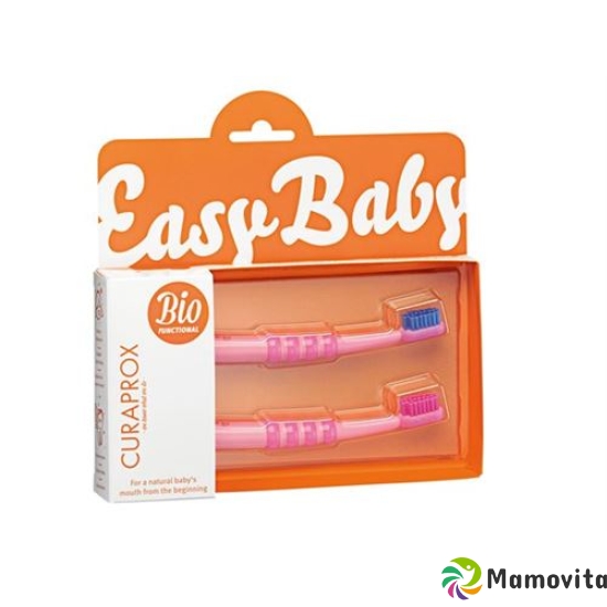 Curaprox Baby Zahnbürste Rosa Doppelpack 2 Stück buy online