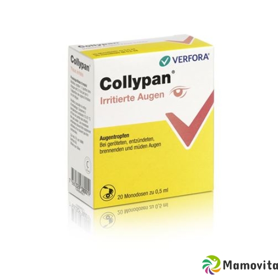 Collypan Irritierte Augen Md 20 Monodosen 0.5ml buy online