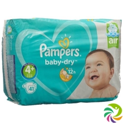 Pampers Baby Dry Grösse 4+ 9-20kg Maxi Sparpack 41 Stück