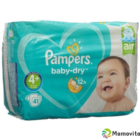 Pampers Baby Dry Grösse 4+ 9-20kg Maxi Sparpack 41 Stück buy online