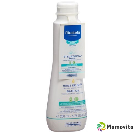 Mustela Stelatopia Badeöl Atop Haut Flasche 200ml buy online