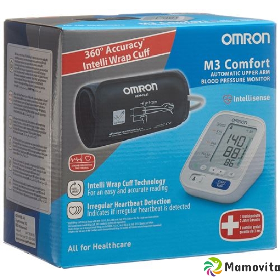 Omron Blutdruckmessgerät Oberarm M3 Comfort Neu buy online