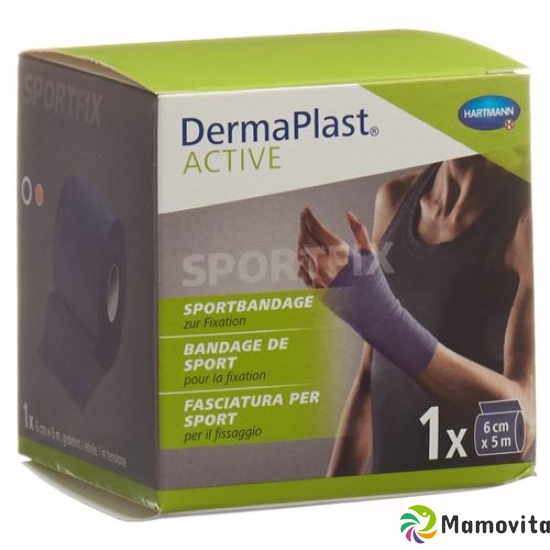 Dermaplast Active sports bandage 6cmx5m blue buy online