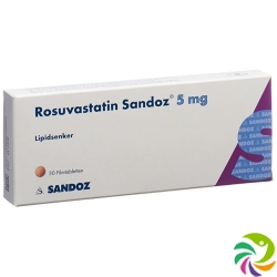 Rosuvastatin Sandoz Filmtabletten 5mg 30 Stück