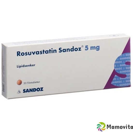 Rosuvastatin Sandoz Filmtabletten 5mg 30 Stück buy online