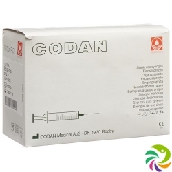 Codan Einmalspritze 3ml Luer Lock 100 Stück