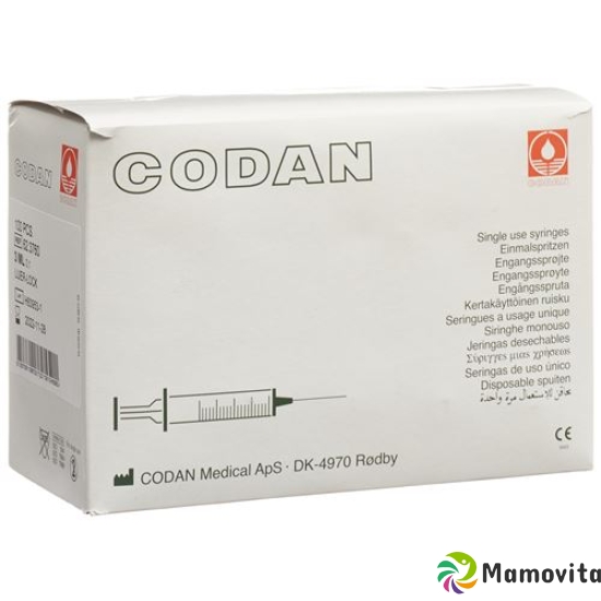 Codan Einmalspritze 3ml Luer Lock 100 Stück buy online