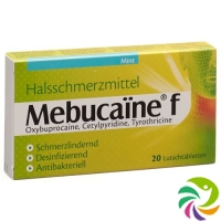 Mebucaine F Lutschtabletten Mint 20 Stück